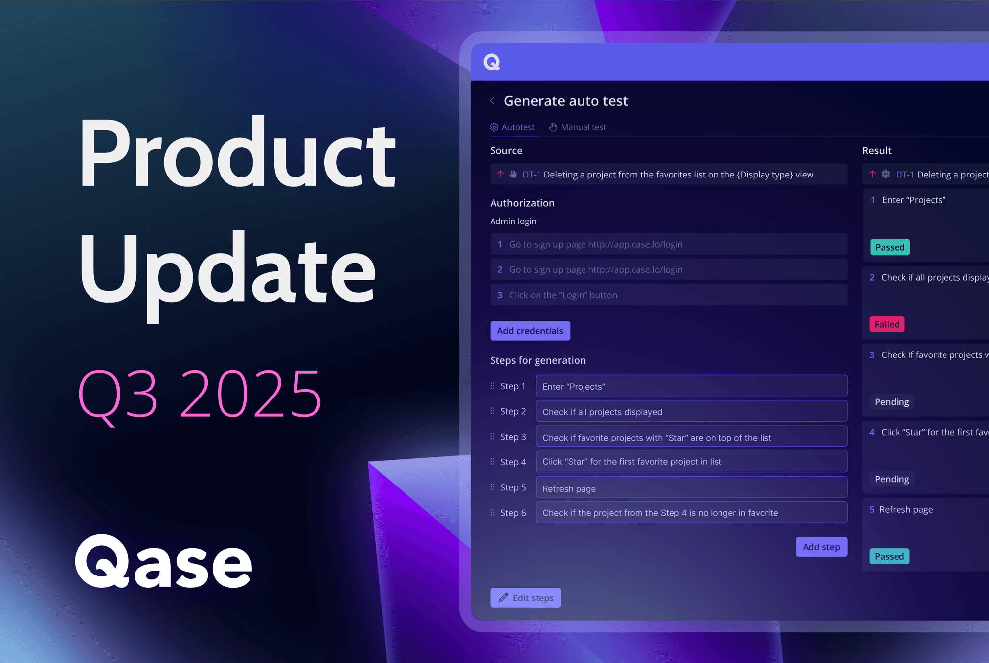 Q3 2025: Qase Product Updates