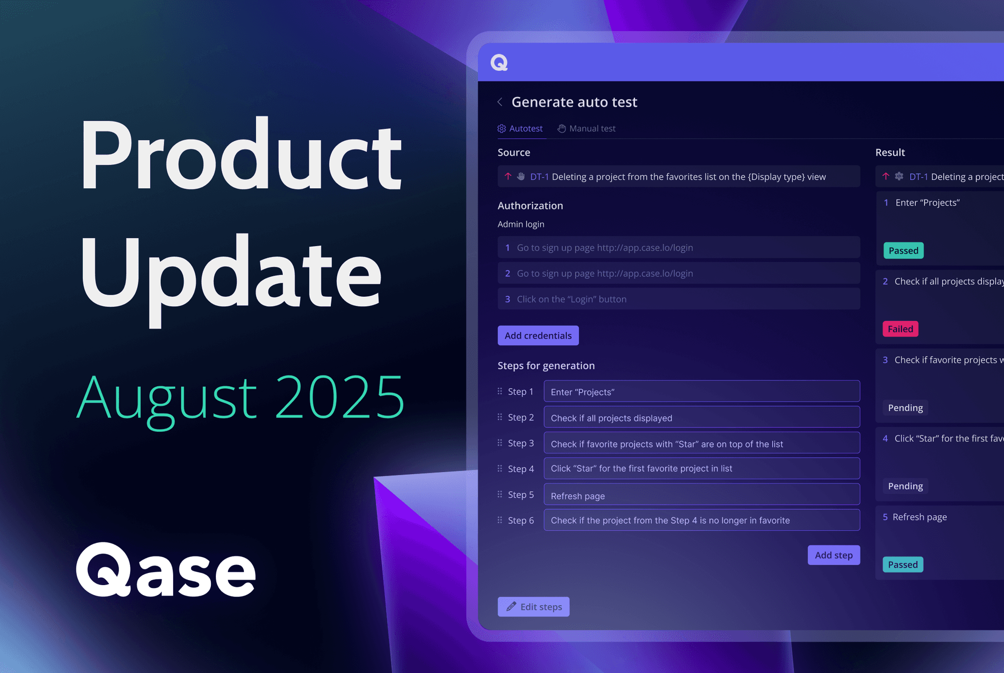What's New in Qase: August 2025