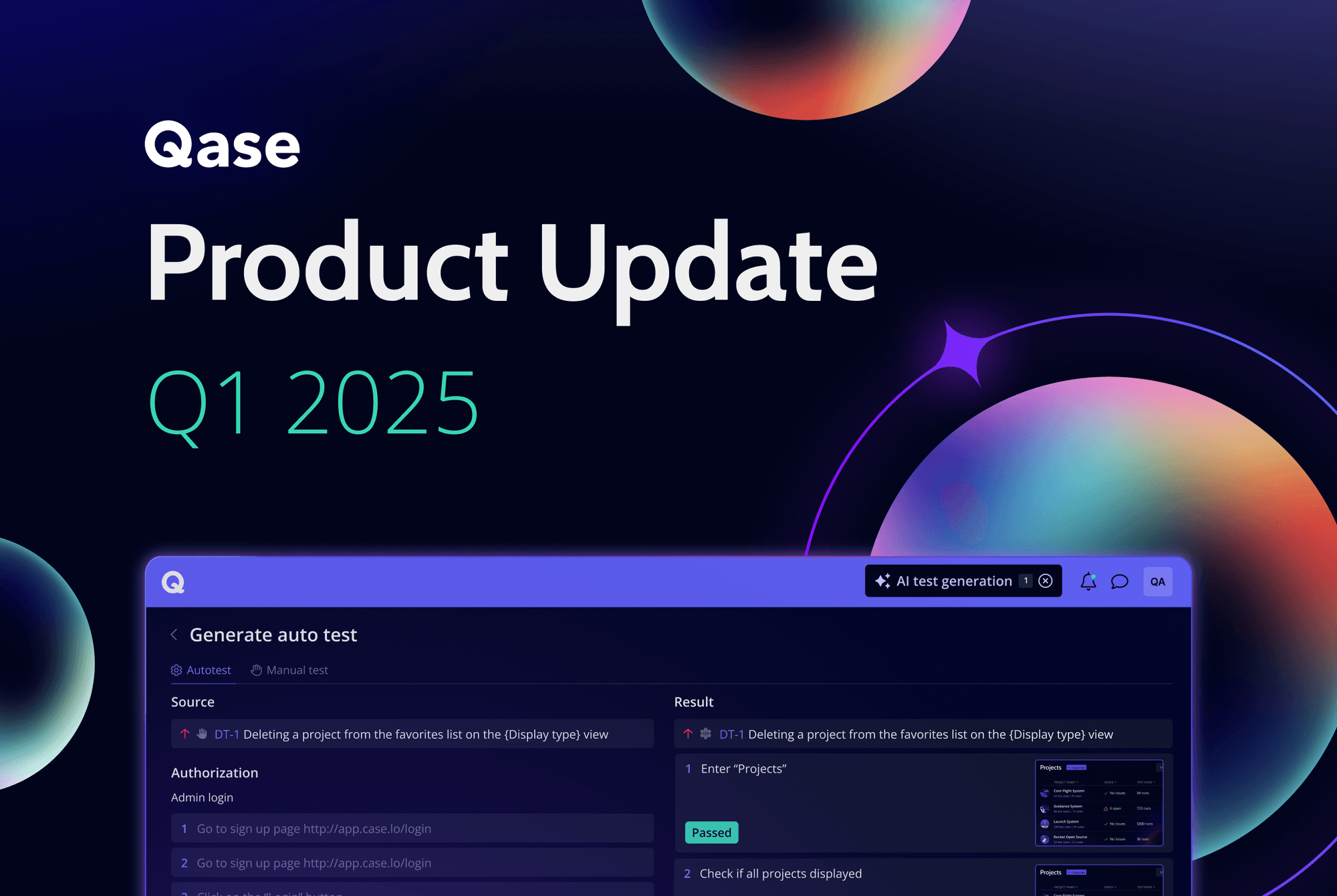 Qase Q1 Product Updates: The Future of Test Automation is Here