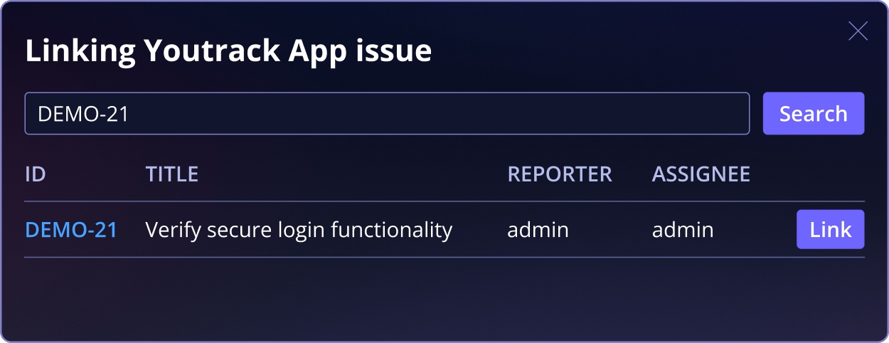Qase Screenshot - Control System